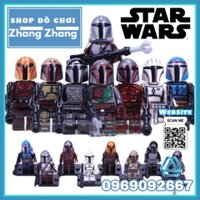 Xếp hình Star Wars lính Mandalorians tinh nhuệ mới nhất 2020 Lego Minifigures WM6085