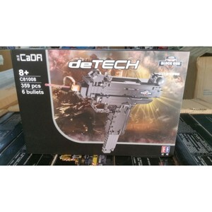 Xếp Hình Súng Uzi CaDa C81008