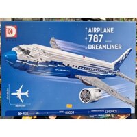 Xếp hình Thành phố DK 80009 Máy bay Boeing 787 Dreamliner