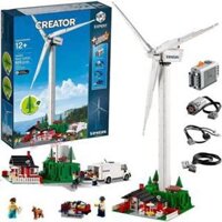 Xếp hình Vestas Wind Turbine Cối Xay Gió Có Động Cơ 844 Mảnh 10268 11394