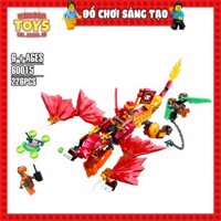 Xếp hình/lắp ráp Ninjago Rồng lửa tiến hoá của Kai : Fire Dragon EVO - Đồ Chơi Lắp Ghép Sáng Tạo - ZIMO 60015