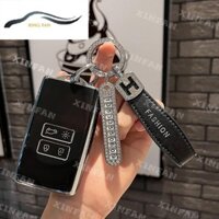Xf 4 Nút TPU Xe Ô Tô Từ Xa Chìa Khóa Dành Cho Renault Koleos Captur Megane Clio Scenic Talisman Arkana Phụ Kiện