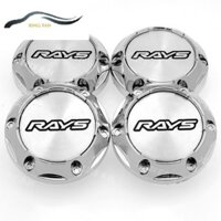 Xf 64mm OD 56mm ID Volk Rays Wheel Center Cap Rays Japan Racing Wheels Rim Caps Cover