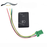 Xf Auto Led Light Bar Công tắc đèn sương mù phía trước Nút đèn sương mù cho Mitsubishi Outlander 13-20 Eclipse Cross Pajero Sport triton 2019