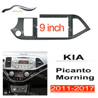 Xf Car stereo 2din 9 inch android đầu đơn vị dash gắn bộ âm thanh nổi khung đài phát thanh phù hợp cho KIA Picanto Morning 2011-2017