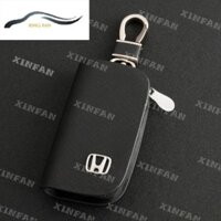 Xf Dành Cho Xe Honda Chìa Khóa Da Thông Minh Remote Cover Fob Case Móc Khóa Túi Móc Khóa
