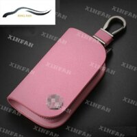 Xf Dành Cho Xe Mitsubishi Chìa Khóa Da Tự Động Điều Khiển Từ Xa Fob Ốp Lưng Móc Khóa Túi