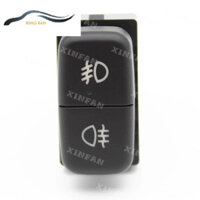 Xf DC12V Dành Cho Mitsubishi Pajero Triton ASX Lancer Đèn LED Đỏ Kép Phía Trước Phía Sau Đèn Sương Mù Công Tắc BẬT Nút TẮT