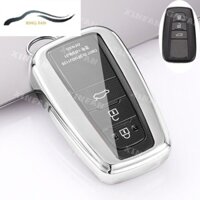 Xf Mới Về Mềm Tpu Xe Chìa Khóa Dành Cho Xe Toyota Prius Camry Corolla C-HR CHR RAV4 Prado Phụ Kiện Móc Khóa Có