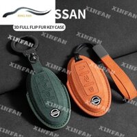 Xf nissan Remote Car key Cover Case key fob giá đỡ cho nissan Navara terra almera sentra frontier atrol royale X-Trail Grand Livina phụ kiện