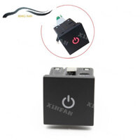 Xf Phụ Kiện Tự Động Cho VW Jetta Golf 6 MK6 Xe Màu Đỏ Đèn LED Bật Tắt Nút Nhấn Công Tắc