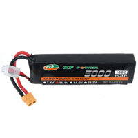XF POWER 11.1V 5000mAh 100C 3S LiPo Battery XT60 Plug with T Deans Plug for RC Drone