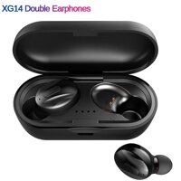 XG14 TWS Bluetooth 5.0 Tai Nghe Không Dây Điện Trong Tai Mini Tai Nghe Nhét Tai Hifi 5D Stereo Tai Nghe Thể Thao IP5 Tai Nghe Chống Thấm Nước Headfree