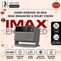 Xgimi Horizon 20 Max - Máy chiếu 4K thông minh tích hợp Google TV, sử dụng công nghệ RGB Triple Laser, độ phân giải chuẩn 4K UHD, độ sáng 5700 ISO Lumens, đạt chứng nhận IMAX Enhanced & Dolby Vision và tích hợp loa Harman Kardon