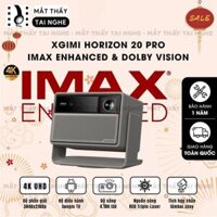 Xgimi Horizon 20 Pro - Máy chiếu 4K thông minh tích hợp Google TV, sử dụng công nghệ RGB Triple Laser, độ phân giải chuẩn 4K UHD, độ sáng 4100 ISO Lumens, đạt chứng nhận IMAX Enhanced & Dolby Vision và tích hợp loa Harman Kardon