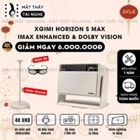 Xgimi Horizon S Max - Máy chiếu 4K thông minh tích hợp Android TV 11, sử dụng công nghệ Dual Light 2.0, đạt chứng nhận IMAX Enhanced, độ phân giải chuẩn 4K UHD, độ sáng 3100 ISO Lumens, tương phản siêu cao 100000:1, loa Harman Kardon và Dolby Vision