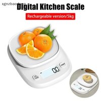 [Xgn] Cân thực phẩm kỹ thuật số 5KG / 1G Cân nhà bếp điện tử có độ chính xác cao Màn hình LED Cân thực phẩm Chức năng Tare để nấu nướng [VN]