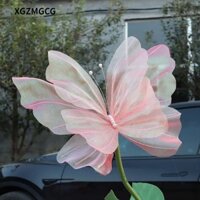 Xgzmg Bướm Nhân Tạo, Bướm Giả Khổng Lồ Ngoài Trời, 50cm Tiệc Cưới Trang Trí Đạo Cụ Chụp Ảnh Sợi Lụa Bướm