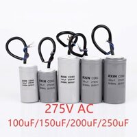 Xh Một pha động cơ AC khởi động tụ điện loại CD60 275V AC tụ điện dung lượng cao 100uF / 150uF / 200uF / 250uF