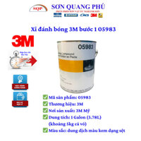 Xi đánh bóng 3M 05983 đánh bóng bước 1, paste 3M mẫu mới 2022 chuyên dụng tẩy vết xước, làm bóng bề mặt SONQUANGPHU8856