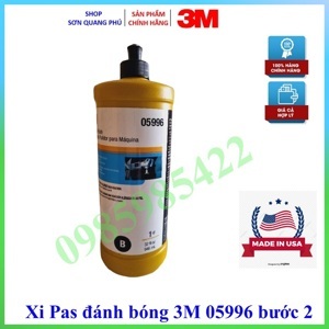 Xi đánh bóng xe và sơn 3M Rubbing Compound Compuesto Pulidor 05996 946ml