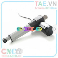 Xi lanh điện 12v 24v hành trình 300mm 400mm, xy lanh điện 24V, ty điện, pittong điện, ben điện