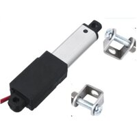 xi lanh điện 12v, xi lanh điện mini hành trình 10mm, lực nâng 90N, tốc độ 9,5mm/s HY05.