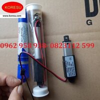 Xi lanh điện mini hành trình 15mm, điện 12v, model HY05
