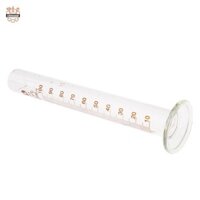 Xi lanh đo thủy tinh 100ml Vòi phòng thí nghiệm Ống lỏng Tường dày