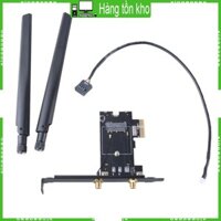 Xi M 2 NGFF Sang PCIE Bộ chuyển đổi tốc độ WiFi Thẻ tương thích Bluetooth Ăng-ten 6DB