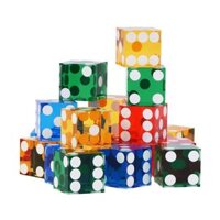 Xí ngầu Trong Suốt - Loại cao cấp (Stacking Dice)