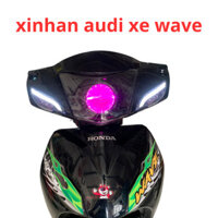 xi nhan audi demi xe wave a110 a100 s100 rs100 3 màu xanh đỏ tím lắp đặt đơn giản bảo hành 1 năm