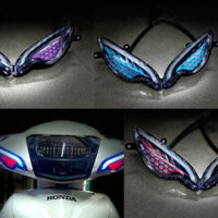 Xi Nhan Led mẫu tổ ong gắn Wave A, S100 , S110 , Alpha gắn như ZIN dễ dàng lắp đặt tặng kèm chớp chỉnh điện tử