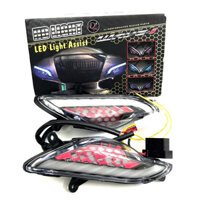 Xi Nhan Tổ Ong Đỏ -Xi Nhan Màu Đỏ Audi Led Wave A-RS 50-100-110cc Hàng Hãng 100% Mã SLZ4