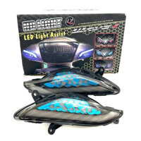 Xi Nhan Tổ Ong Xanh Băng -Xi Nhan Màu Xanh Băng Audi Led Wave A-RS 50-100-110cc Hàng Hãng 100% Mã ST1