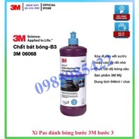 Xi pas lơ đánh bóng 3M MỸ 06068 946mldung dịch đánh bóng bước 3 cao cấp -3M PERFECT SONQUANGPHU8856