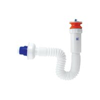 Xi phông chậu lavabo, bộ xi phông thoát nước chậu rửa mặt PLANO nhựa cao cấp