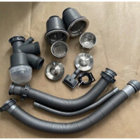 XI PHÔNG CHẬU RỬA BÁT ĐÔI BẦU INOX, XI PHÔNG THOÁT NƯỚC BỒN CHẬU RỬA BÁT 2 HỘC