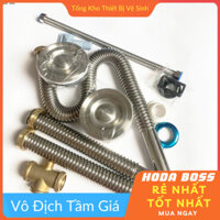 Xi Phông INOX 304 chậu rửa bát 2 hố,bộ thoát bồn rửa chén HODABOSS