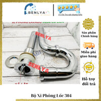 XI PHÔNG INOX CHẬU RỬA MẶT cổ liền xả lật giá rẻ nhất Hà Nội dùng cho chậu có lỗ xả tràn