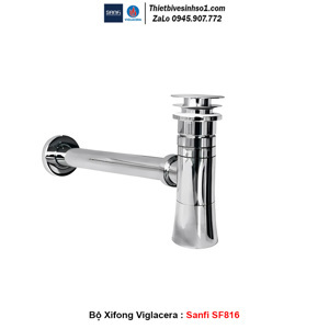 Xi phông thoát chậu rửa mặt bàn đá SanFI SF816