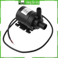Xi Siêu êm Mini không chổi than cho máy bơm nước DC 12V Đài phun nước chìm Bể cá tuần hoàn Máy bơm nước năng lượng mặt trời