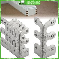 Xi Tấm ốp chân tường cổ Trung Quốc Tấm bảo vệ góc bằng đồng Hoàn hảo cho các nhà thiết kế và sưu tập nội thất Váy Boa