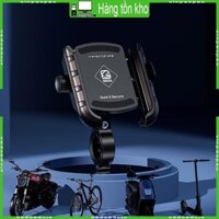 Xi Xe Đạp Giá Đỡ Điện Thoại Nhôm Xe Máy Gắn Điện Thoại Xe Đạp Tay Cầm Gắn Điện Thoại Xe Tay Ga Điện ATV Giá Đỡ Điện Thoại