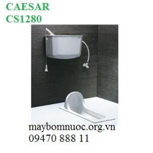 Bồn cầu xổm két nước treo tường Caesar CS1280 (CS-1280)