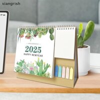 [Xia] 2025 Để Bàn Lịch Đứng Nhỏ Hàng Tháng Lập Kế Hoạch Bàn Lịch Văn Phòng Mini Để Bàn Lịch Treo Tường Trang Trí Hàng Ngày VN