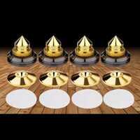 [Xia] 4 Loa Đứng Chân Gai Gắn Loa Hộp Móng Tay Miếng Lót Chống Sốc VN