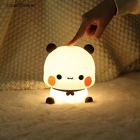 [Xia] Gấu Kawaii Panda Bubu Và Dudu Led Silicone Đèn Ngủ Hoạt Hình Dễ Thương Đèn Ngủ Phòng Ngủ Trang Trí Phòng Khách Búp Bê Quà Tặng [VN]