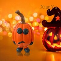 Xian đồ trang trí bí ngô biểu cảm sáng tạo đồ trang trí 3d freak, đồ trang trí bằng nhựa bí ngô biểu cảm