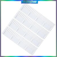 Xiangbao 4 Hộp Khuôn Silicon Khung Cố Định Hình Chữ Nhật Hộp Nhựa Khuôn Cố Định Miếng Lót